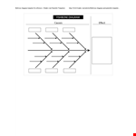 Free Printable Fishbone Diagram Template for Effective Problem-Solving | Buzzle example document template