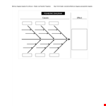 Free Printable Fishbone Diagram Template for Effective Problem-Solving | Buzzle example document template 