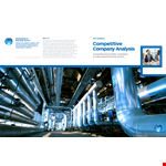 Competitive Company Analysis Template example document template