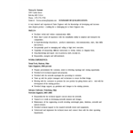 Security Sales Engineer Resume example document template