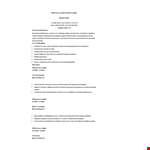 Hr Business Analyst Resume Sample example document template