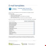 Resbook Customisableemailtemplates example document template