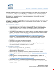 Project Management Timeline Template