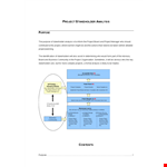 Project Stakeholder Analysis: Identifying and Prioritizing Key Players in Your Project's Success example document template