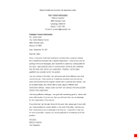 Medical Healthcare Assistant Job Application Letter example document template 