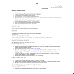 Professional Cost Accountant Resume Template | Expertise in Accounting example document template