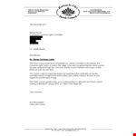 Congratulations Letter from Council | Barton Committee & Christmas Lights example document template