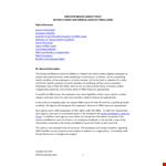 Section Fmla example document template 