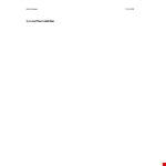 Clinical Nursing Lesson Plan example document template