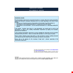 Shareholders Agreement Template example document template