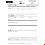 Dealer Purchase Agreement Form example document template