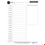 Daily Calendar Pages - Stay Organized and Boost Productivity with Our Daily Brain-Friendly Calendar example document template