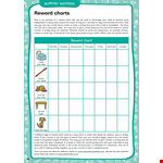 Reward Chart For Kids example document template