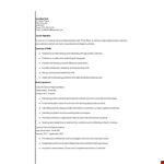 Retail Banking Experience Resume - Customer Service for Banking Customers example document template