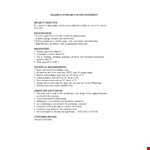 Example of Project Scope | Get Started with Insulation example document template
