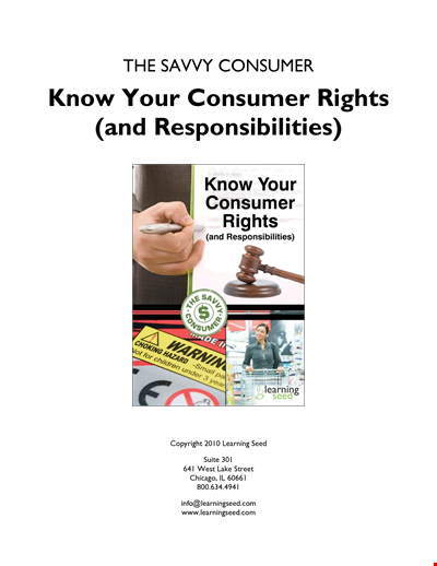 Consumer Rights Protection: Financial Complaint Letter