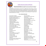 Reward Chart for Students and Teachers | Coupons and Rewards Included example document template