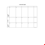 Organize Your Ideas with Our Concept Map Template - Improve Content Cooperation example document template