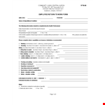 Return to Work Form - Steps to Complete example document template