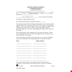 Corporate Minutes: Efficient Meeting Record-Keeping for Corporation Shareholders example document template