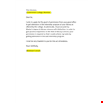 Application for Library Internship example document template