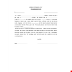 Sample Promissory Note Template with Interest for Principal Maker example document template