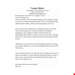 Data Entry Clerk example document template