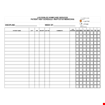 Patient Visit Schedule Template - Efficient Patient and Homecare Management | Robles example document template