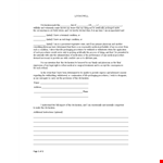 Living Will Template - Physician-approved Medical Declaration for Initial Conditions example document template