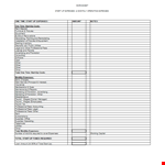 Excel New Business Budget Template example document template 