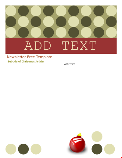 Newsletter Template