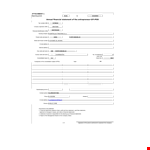 Hr Annual Report example document template