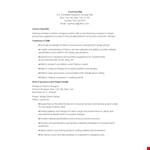 Fashion Designer Resume example document template