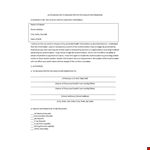 Authorize Medical Release Form | Protect Your Health Information example document template