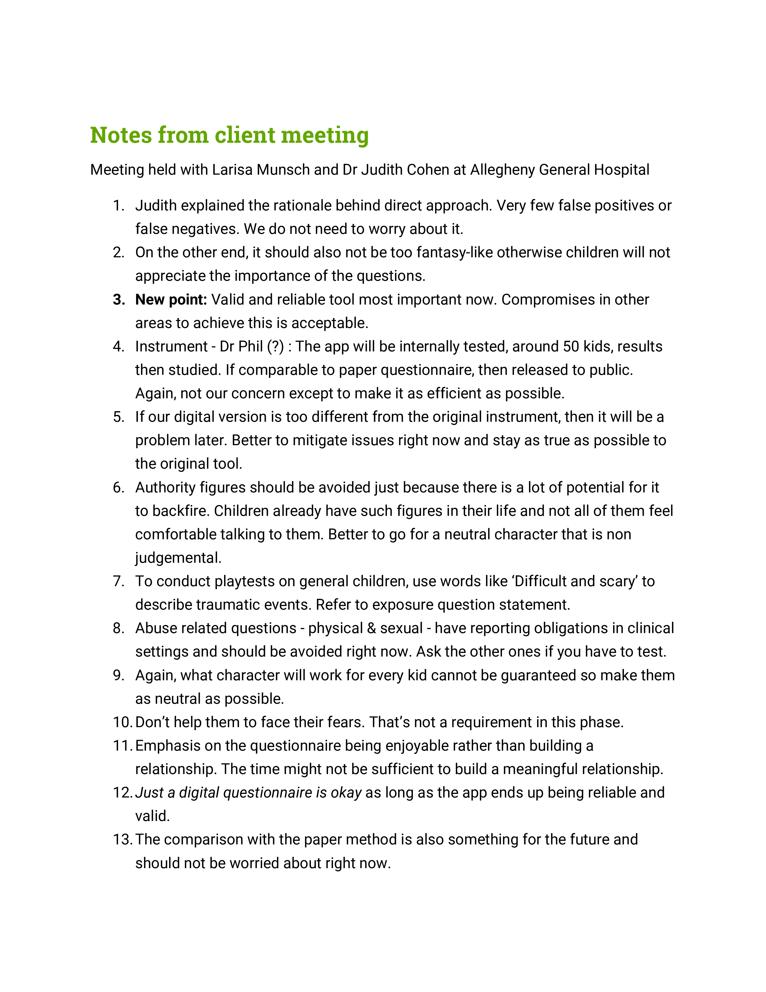 Client Meeting Notes Template Client Meeting Notes Template