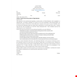 Professional Flight Attendant example document template