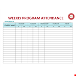 Daycare Attendance Sign In Sheet Template example document template