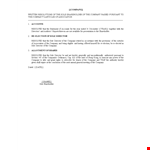 Written Resolution Hong Kong example document template