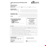 Credit Card Cancellation Letter Template example document template