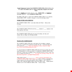 Employment Contract - Protect Your Rights as an Employee | Domestic Employer Assistance example document template