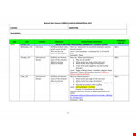 High School Teacher | Lesson Plans for the Semester example document template