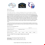 Sample Business Donation Request Letter example document template