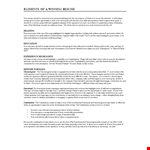 Social Work Chronological Resume example document template