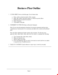 Outline Template
