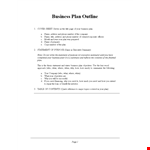 Outline Template example document template