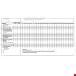 Download Free Construction Schedule Template - Streamline Your Project example document template