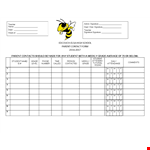 Student Parent Contact Log Template example document template 