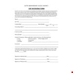 Effective Exit Interview Template for Employee Interviews - Download Now example document template