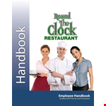Sample Restaurant Employee Handbook: Essential Guidelines for Restaurant Employees to Clock In example document template