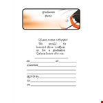 Customize Your Graduation with Stunning Invitation Templates - Qlase example document template